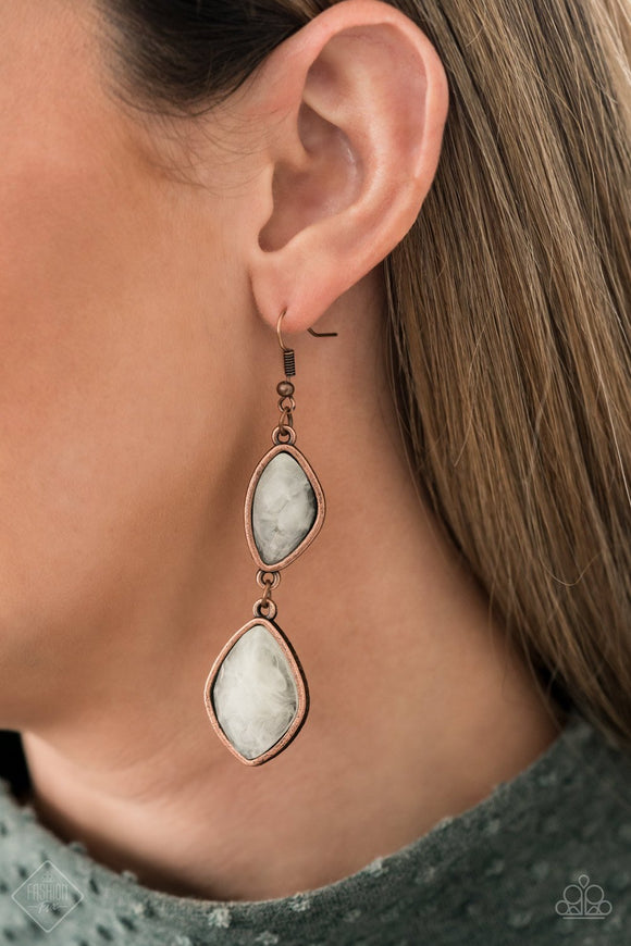 The Oracle Has Spoken - Copper Earrings