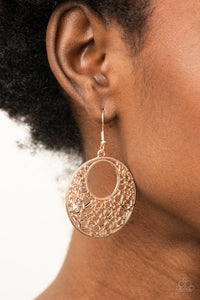 Vineyard Romance - Rose Gold Earring