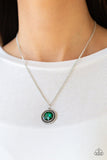 Mega Money - Green Necklace