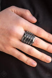 Hit Em Where It Hurts - Gunmetal Ring