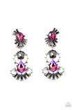 Ultra Universal - Pink Post Earrings