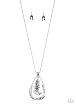 Texture Trekker - Silver Necklace