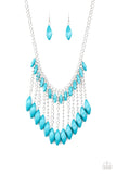 Venturous Vibes - Blue Necklace