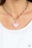 Everlasting Endearment - Pink Necklace
