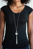 Sparkling Spectacle - White Necklace