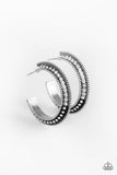Retro Reverberation - White Earrings