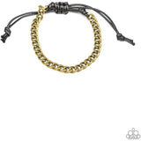 Goal - Brass  Mens Bracelet