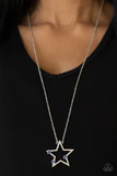 I Pledge Allegiance to the SPARKLE - Blue Necklace