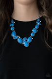 Mystical Mirage - Blue Necklace