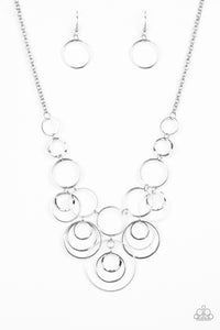 Break the Cycle - Silver Necklace