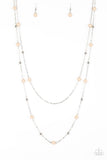 Beach Party Pageant - Brown Necklace
