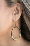 Rustic Society- Brass Earrings