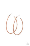 Cool Curves - Copper Earrings
