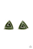 On Blast - Green Earrings