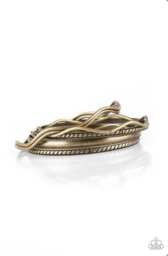 Zesty Zimbabwe - Brass Bracelets