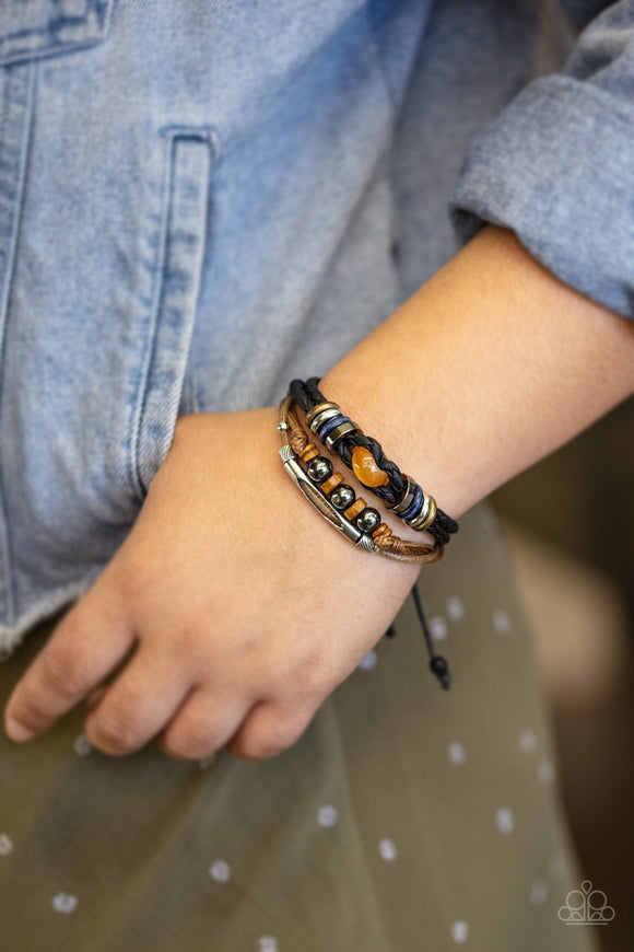 Wander More - Orange Bracelet
