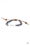 WISH This Way - Blue Bracelet