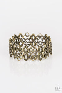When Yin met Yang - Brass Bracelet