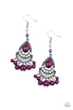Floating on HEIR - Purple Earrings
