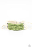 Hot Cross BUNGEE - Green Bracelet