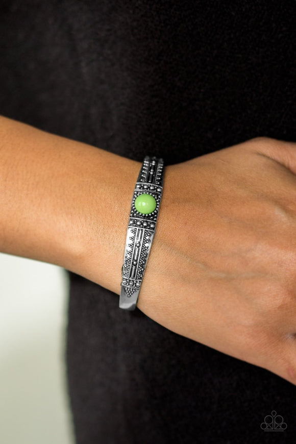 Singing Sahara - Green Bracelet