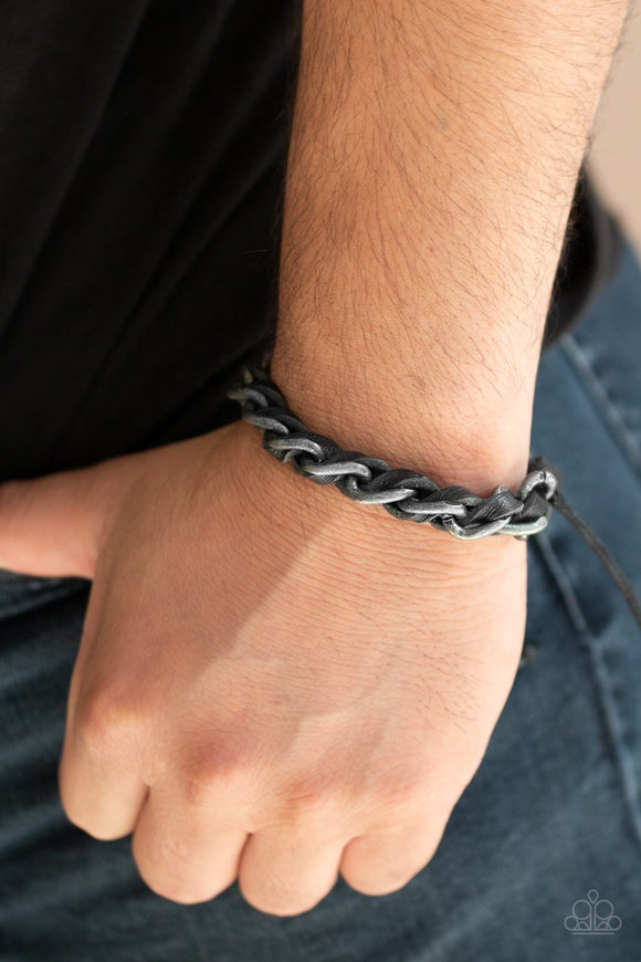 Grease Monkey - Black Bracelet