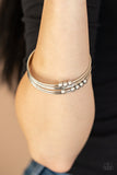 Stack Challenge - Silver Bracelet