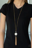 Sparkling Spectacle - Gold Necklace