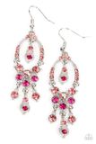 Sophisticated Starlet - Pink Earrings