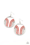 Delightfully Deco - Red Earring