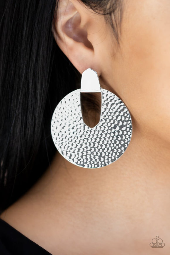 Bold Intentions - Silver Earrings