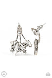 Deco Dynamite-White Earrings