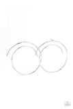 Vogue Vortex - Silver Earrings