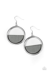 Stuck in Retrograde - Silver Earring