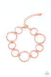 Ring Up The Curtain - Copper Bracelet