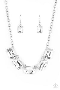 Deep Freeze Diva - White Necklace