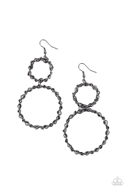Twist of FABULOUS - Black  Earrings