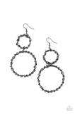 Twist of FABULOUS - Black  Earrings