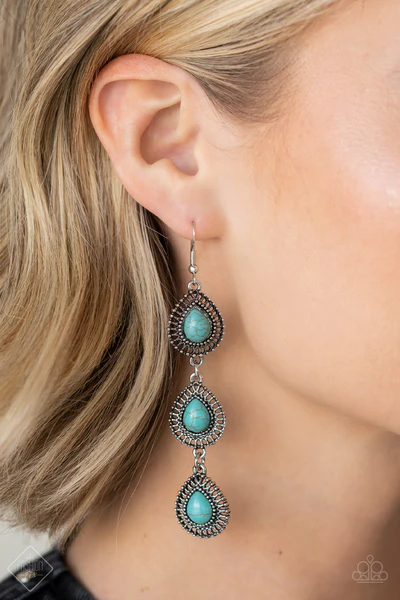 Desertscape Dweller - Blue Earring
