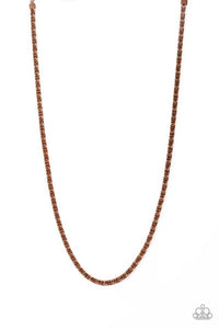 Go Down Fighting - Copper Necklace