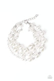Until The End Of TIMELESS - White Bracelet