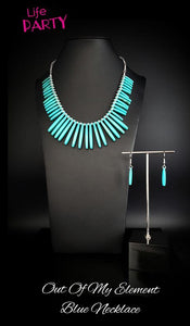 Out of My Element - Blue Necklace