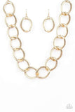 Industrial Intimidation - Gold Necklace