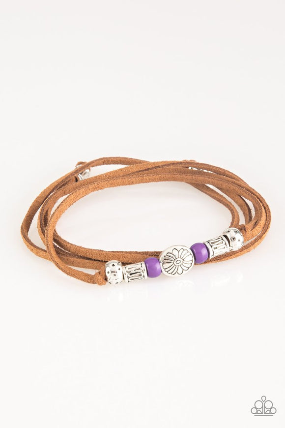 Clear A Path - Purple Bracelet