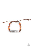 Conversation Piece - Orange Urban Bracelet