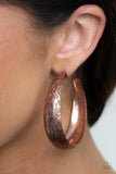 Sahara Sandstorm - Copper Earrings