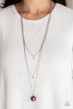 Hearty Heirloom - Purple Necklace