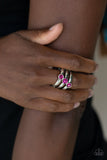 Triple the Twinkle - Pink Ring
