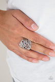 Really Riveting- Silver Ring