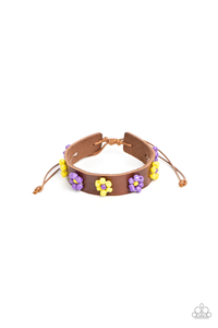 Flowery Frontier - Purple Urban Bracelet